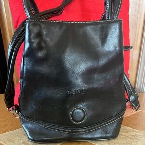Gucci Black Leather Women's Bag